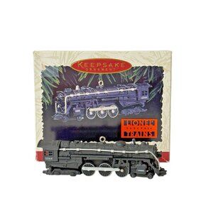 Hallmark Keepsake Lionel Train Vtg Ornament 700E Hudson Steam Locomotive 1996
